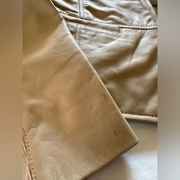 🆕 Halogen | Leather Jacket Size XSP - Picture 11 of 11